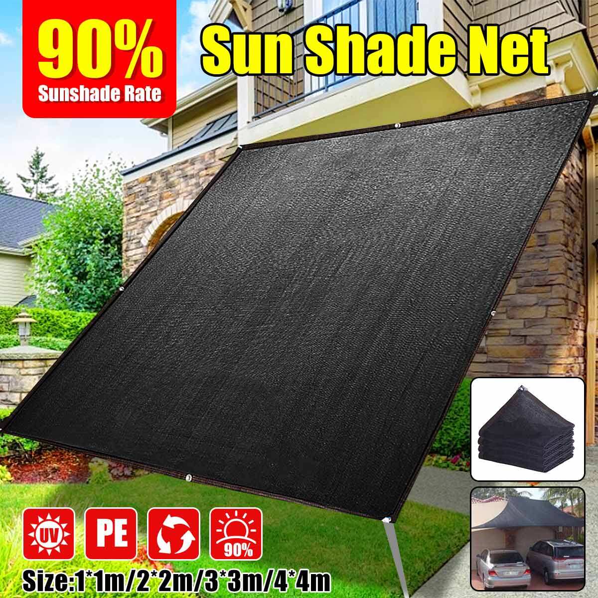 Bạt che nắng 90% 2 màu bạt che nắng lưới che nắng lưới làm vườn nhà kính chống tia uv mưa nắng cho ô tô ngoài trời sân vườn bãi cỏ hồ bơi bãi đỗ xe