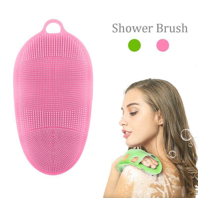 Bumblebaa Cọ Cơ Thể Silicon Mềm Găng Tay Tắm Rửa Toàn Thân Máy Chà Mát Xa SPA Tẩy Tế Bào Chết Cho Da Vật Liệu Silicon Nguyên Chất 100%