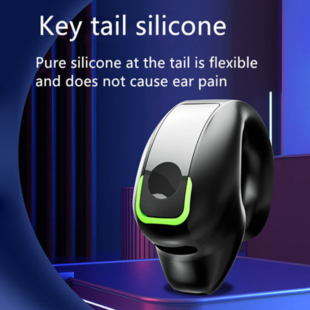 Tai nghe Stereo Hifi IPX4 không thấm nước tai nghe truyền âm qua xương nhẹ bluetooth-tương thích 5.3 Handfree trò chơi Bộ tai nghe thể thao