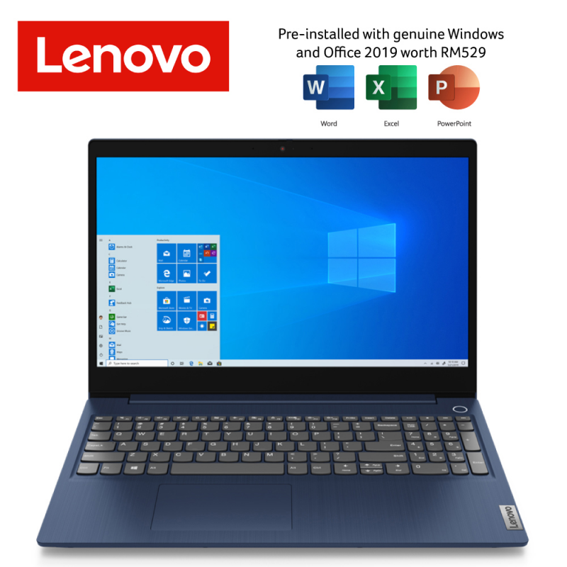 Lenovo IdeaPad 3 15ARE05 81W400ACMJ | Ryzen 5 4500U | RAM 4GB | 512GB SSD | AMD Radeon Graphics | laptop 15.6″ Malaysia
