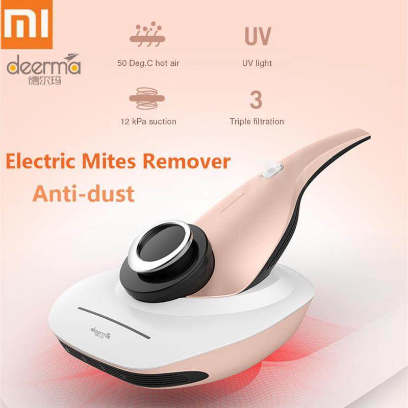 [100% Original] DEERMA CM1000 Electric Anti-dust Mites Remover Instrument UV-C Light 1200Pa Hand-held Mites Vacuum Cleaners Singapore