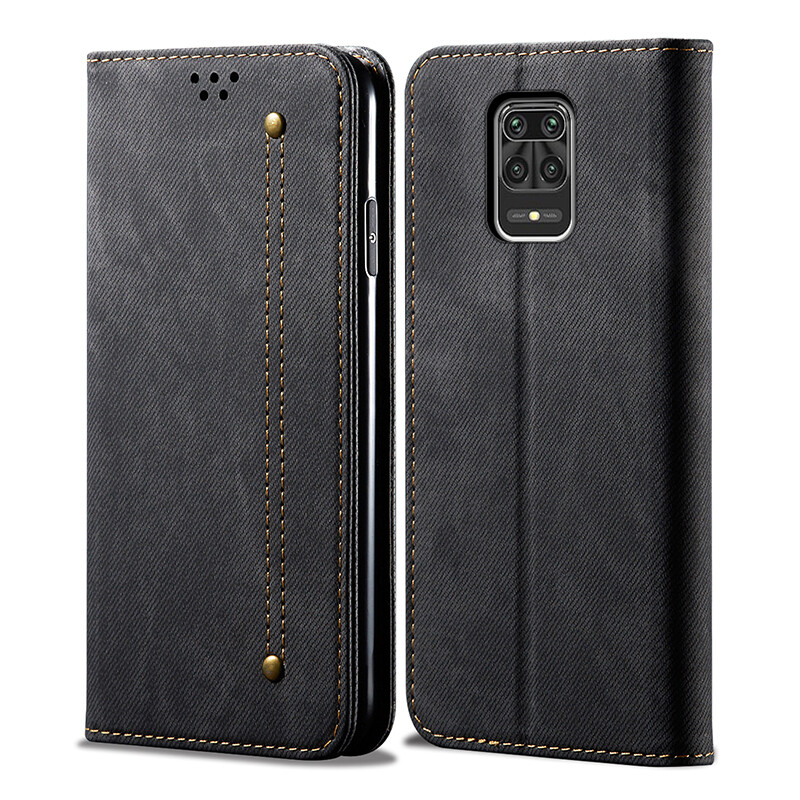 Thinmon Wallet Phone Case for Xiaomi Redmi Note 9S/Note 9 Pro/Note 9 Pro Max Magnetic 360 Retro Leather Credit Card Money Slot Back Cover for Redmi Note 9S/Note 9 Pro/Note 9 Pro Max Leather Case