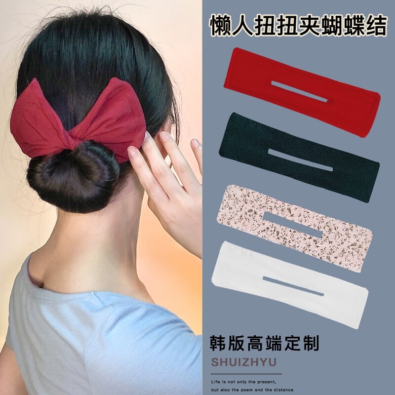 Kẹp Tóc Xoắn Thần Kỳ Lười Biếng Kẹp Tóc Nơ