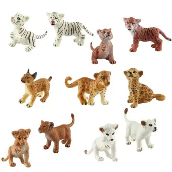 plastic lion figurines