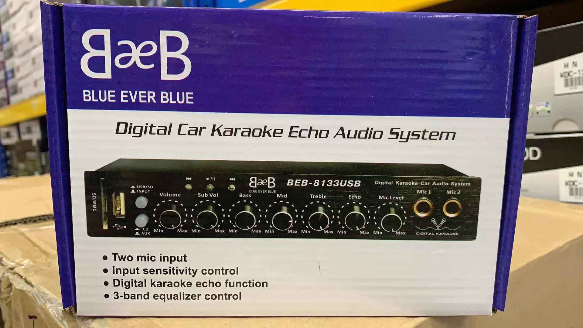 Beb Digital Car Karaoke Echo Audio 