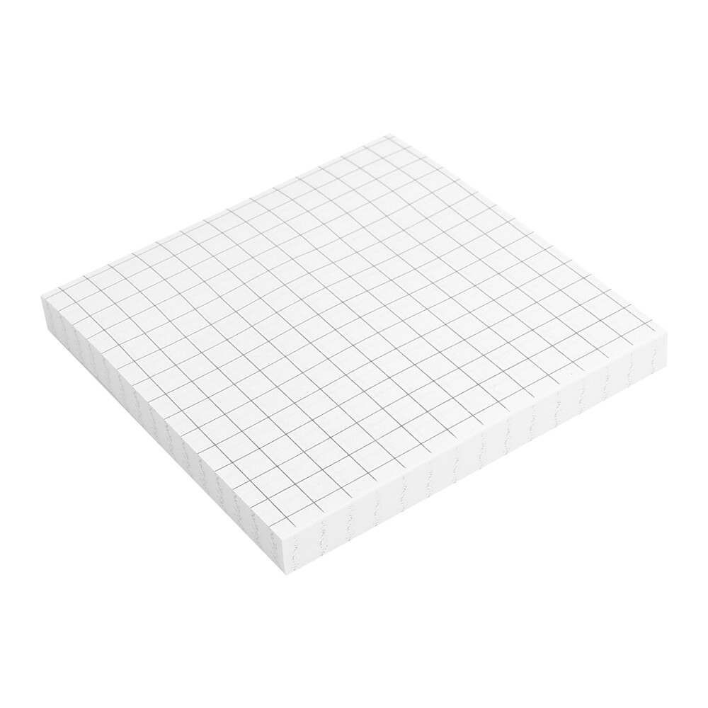 50/80/150 Sheets Self-Stick Notes Pads Black White Yellow Sticker Paper Office School Notes Home Use Easy Post Notes