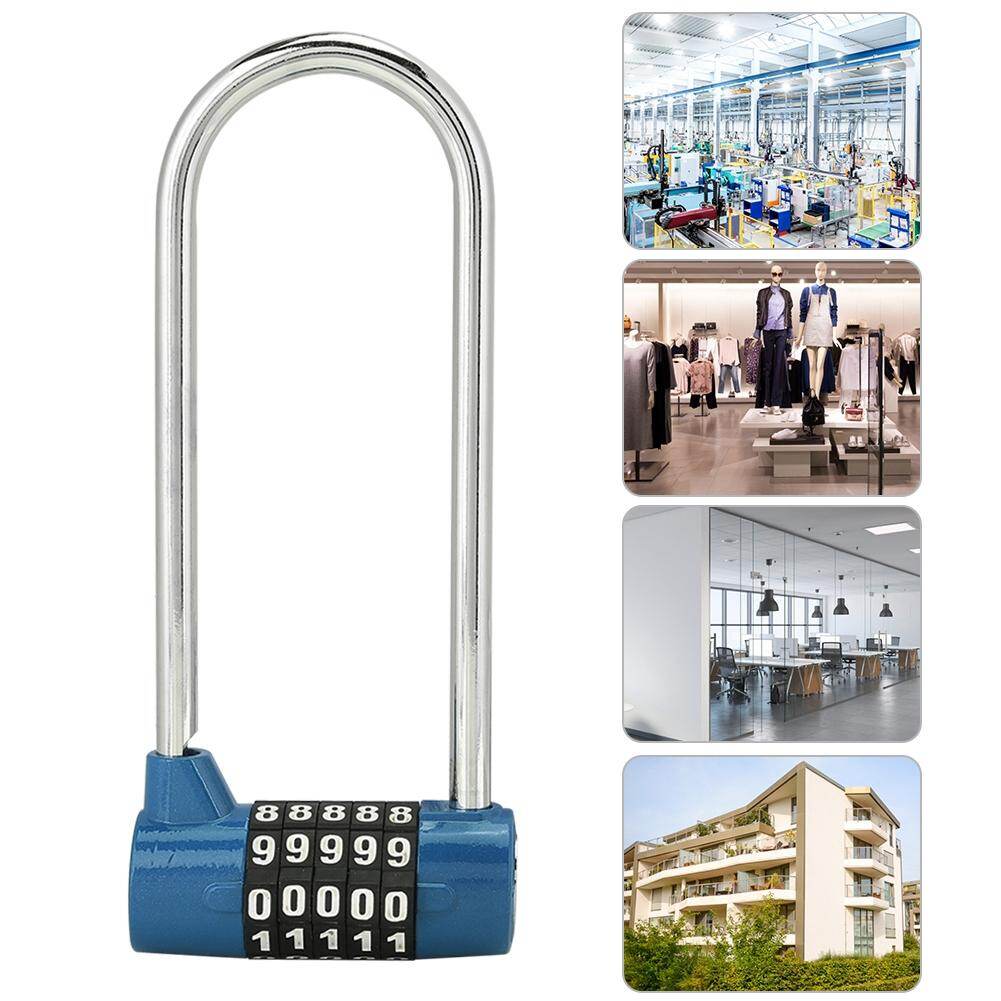 Hợp kim hình chữ U kết hợp mật khẩu khóa mã số dài hơn thường lệ cửa tủ ổ khóa