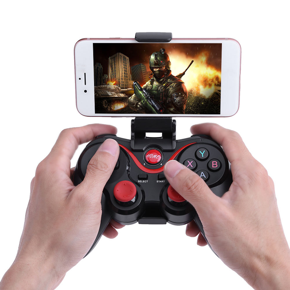 X3 Wireless Gamepad Bluetooth Controller for Tablet Phone Holder Joystick