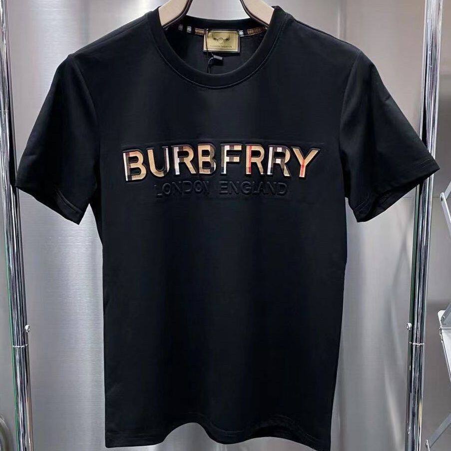 Burberry t best sale shirt mens silver