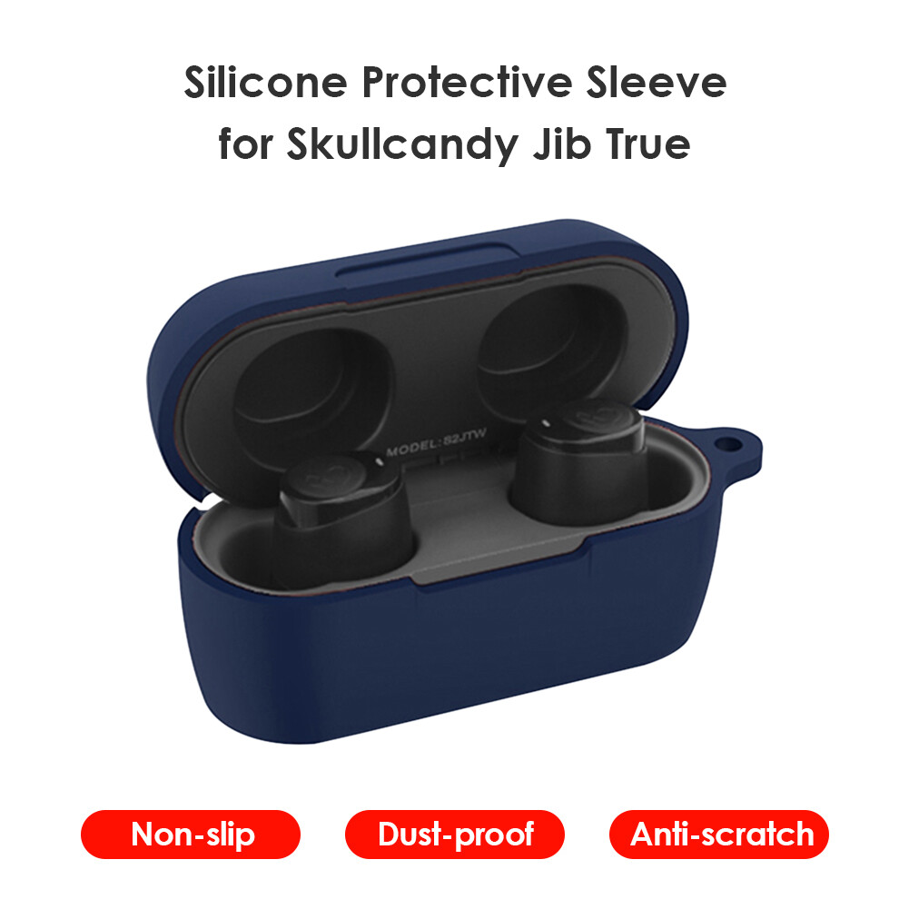 Vỏ Bảo Vệ Silicon, Hộp Đựng Tai Nghe Thật Cho Skullcandy Jib