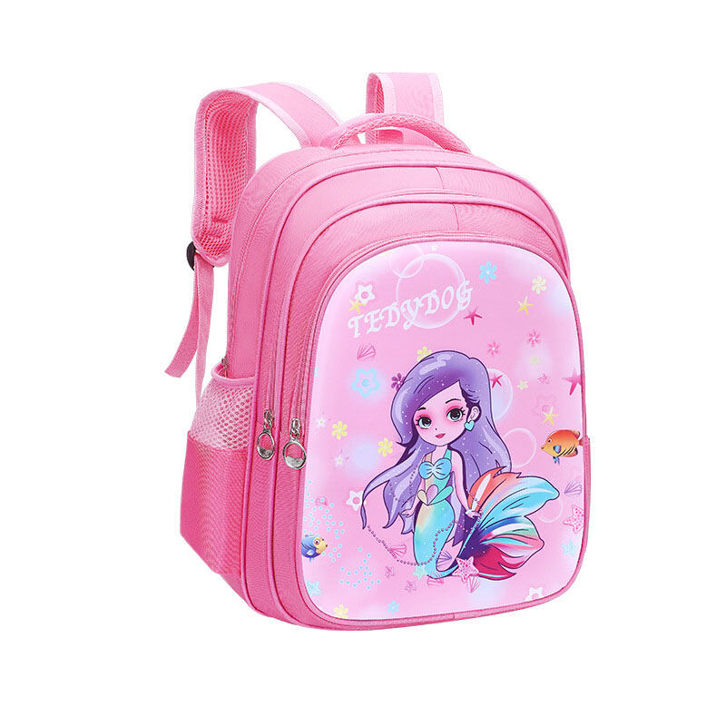 IP Mermaid children's schoolbag primary school students waterproof cartoon backpack cute girls kindergarten school bag