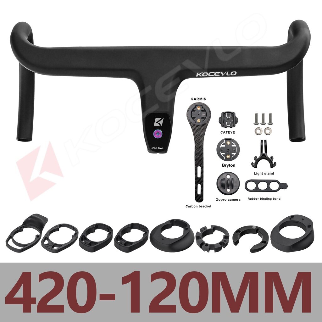 THE ONE Carbon Road Bicycle Handlebar integrated handlebar internal