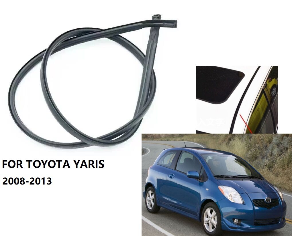 1PAIR for TOYOTA Yaris 2008 2009 2010 2011 2012 2013 Roof Rubber roof