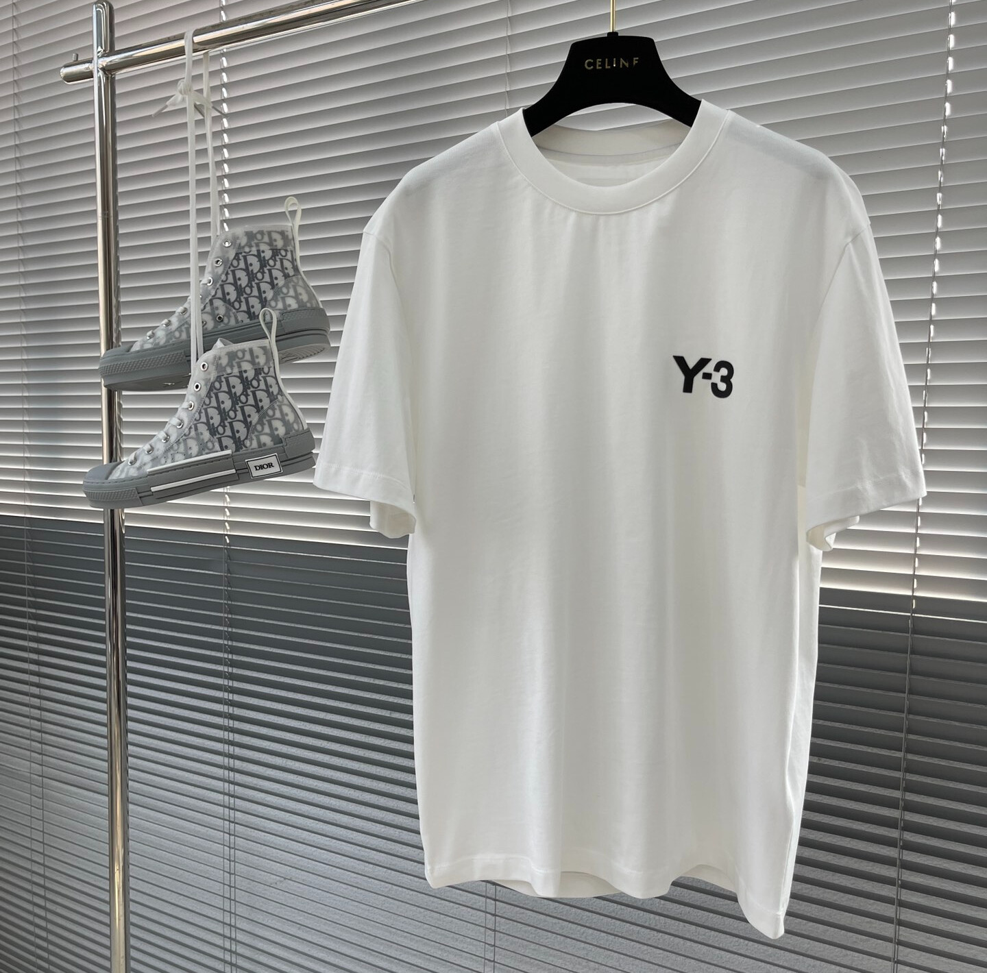Y-3 new y3 chest letter 24logo casual short sleeve round neck t-shirt