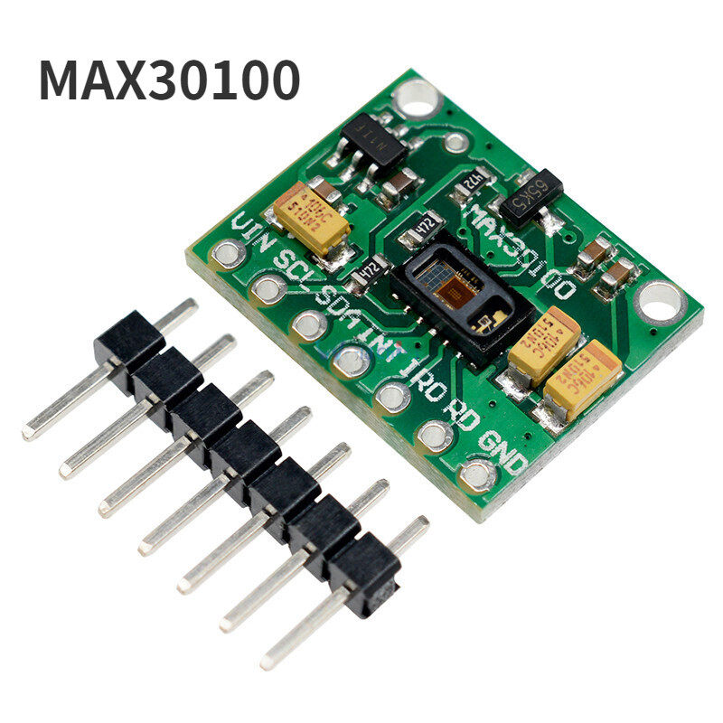 MAX30100 blood oxygen sensor module MAX30100 heart rate sensor blood oxygen pulse heart rate module