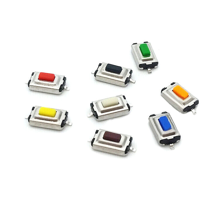 Combo 10 Nút Nhấn Dán 2 Chân 3x6x2.5mm
