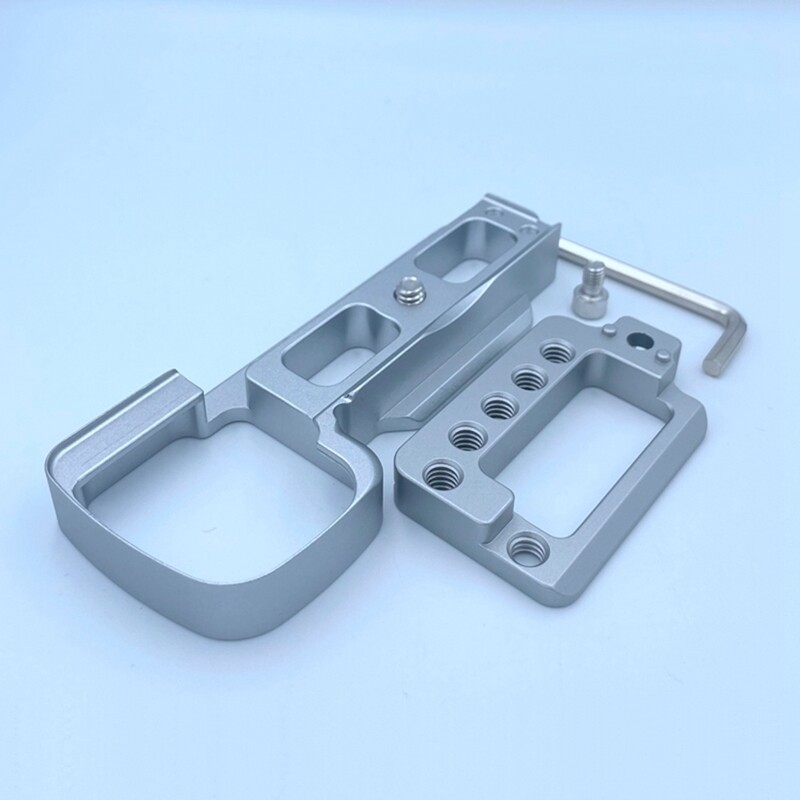 1 Pcs Quick Release L Plate Bracket Holder Hand Grip Vertical L Bracket for Sony A6100/A6300/A6400 Digital Camera Black