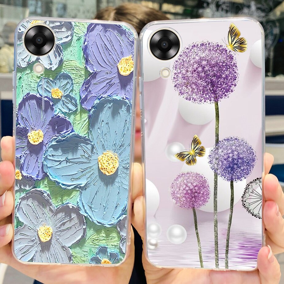 For oppo a17k case cph2471 new fashion painted cover soft slim phone case for oppo a17k oppoa17k casing 6.56''