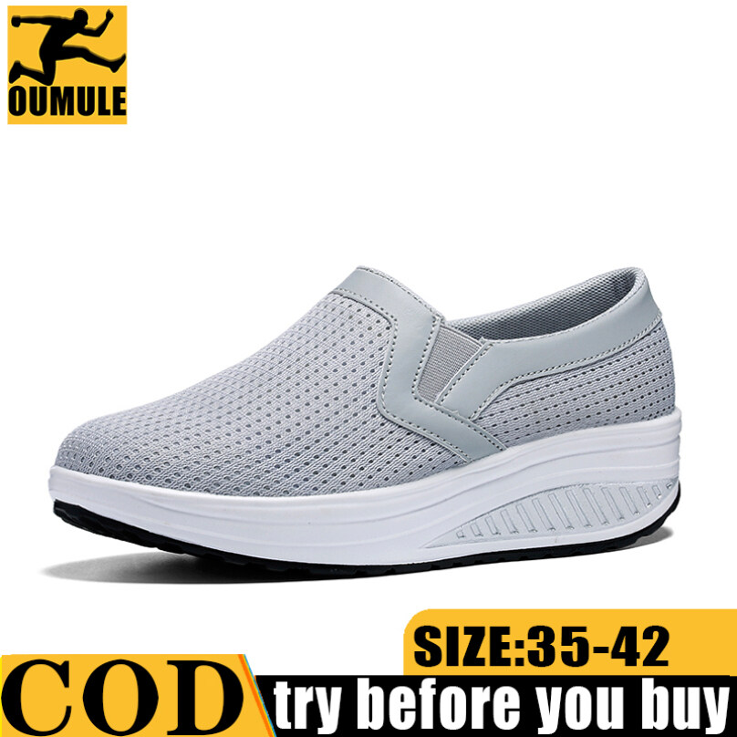Giày Đế Xuồng OUMULE Cho Nữ, Giày Tập Thể Dục Giày Đế Xuồng Sức Khỏe Thời Thượng Mới May Đẹp Cho Chị Em giá rẻ