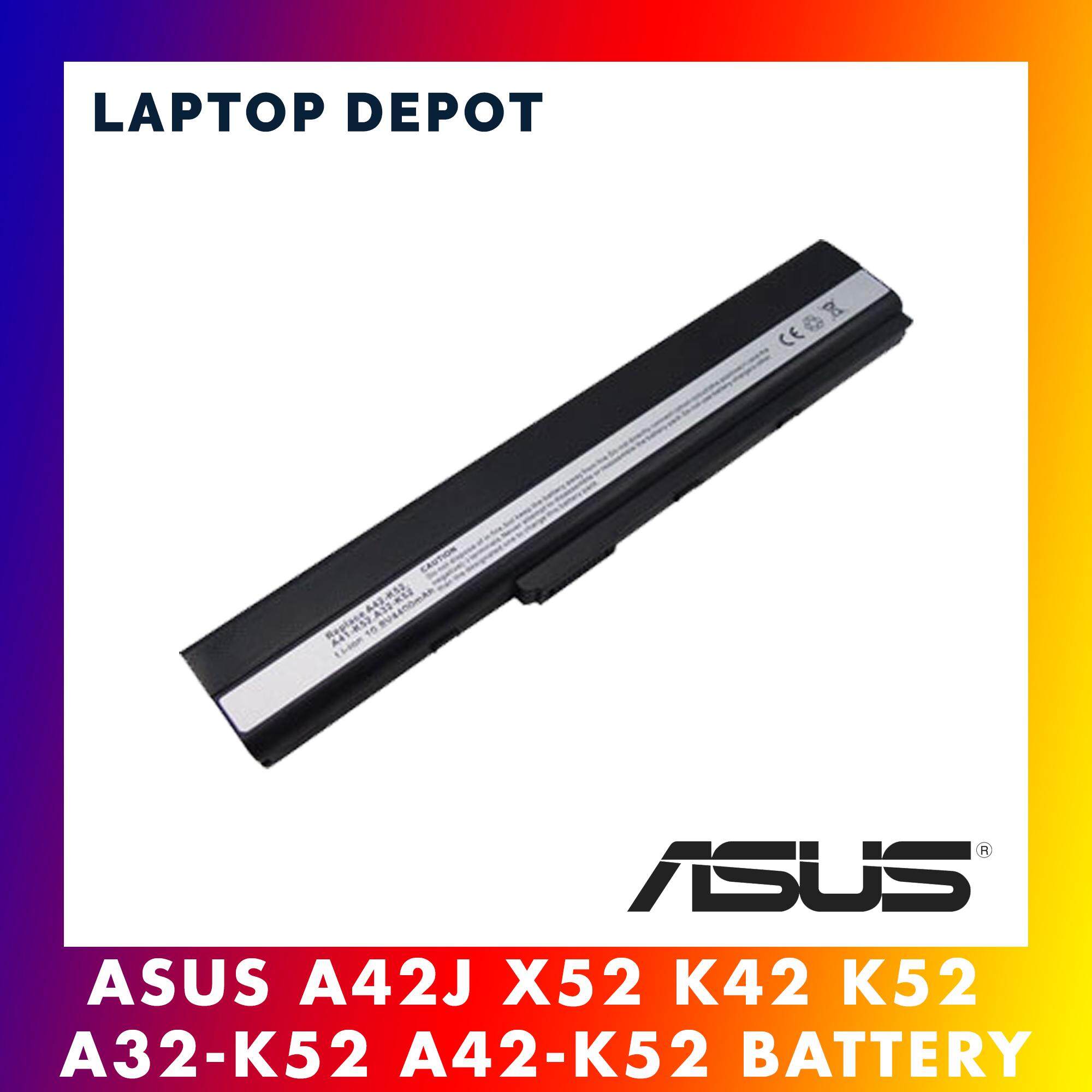 Asus ASUS X42J K42J A32-N82 K52J A32-K52 A42J K42D A52J Laptop Battery Malaysia