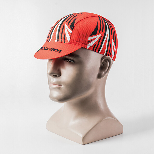 ROCKBROS Cycling Cap Mens Bicycle Helmet Liner Cap Breathable Cotton Elastic Sportswear Sweatband Riding Hat Headsweat Cycle Cap