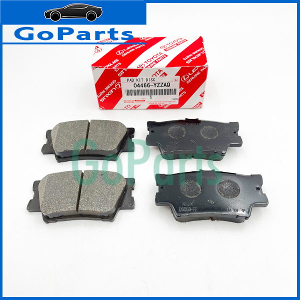 Rear Bendix GCT Brake Pads & Rotors – For Toyota Camry 2.4L ACV40R (2006-2011)