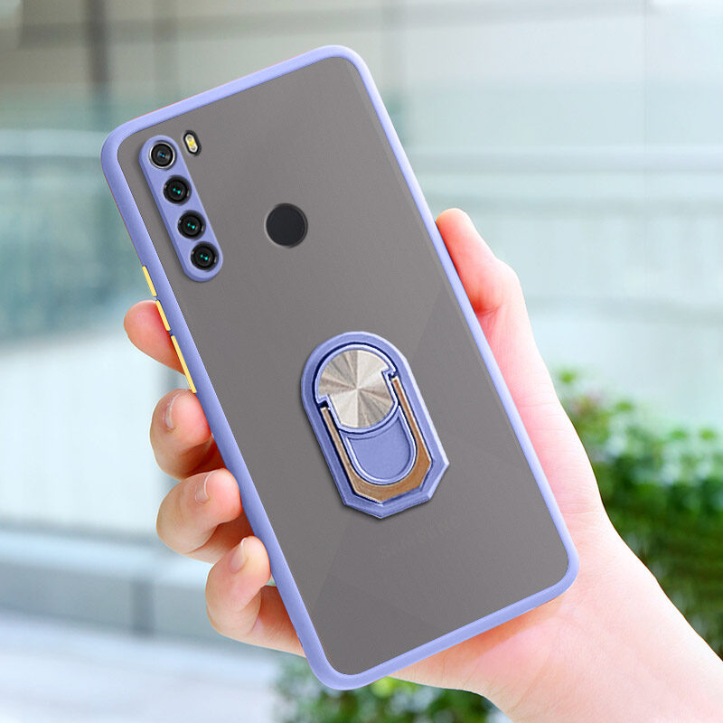 YBD Phone case for Xiaomi Redmi Note 8 casing , Precise camera protection cases with Phone ring holder