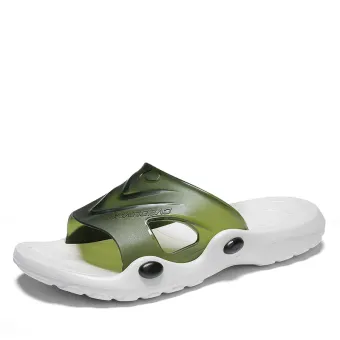 men's slip on sandals crocs style