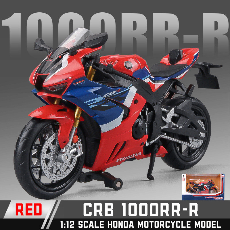 1:12 scale honda cbr1000rr-r alloy motorcycle model diecast car toys for boys baby toys birthday gift kids toys car boys toys collection