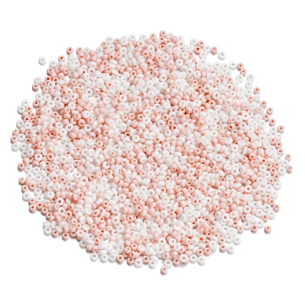St.kunkka 1200pcs 2mm color mixed czech glass beads solid rice cute soft small for diy jewelry making