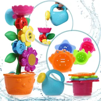 flower bath toy