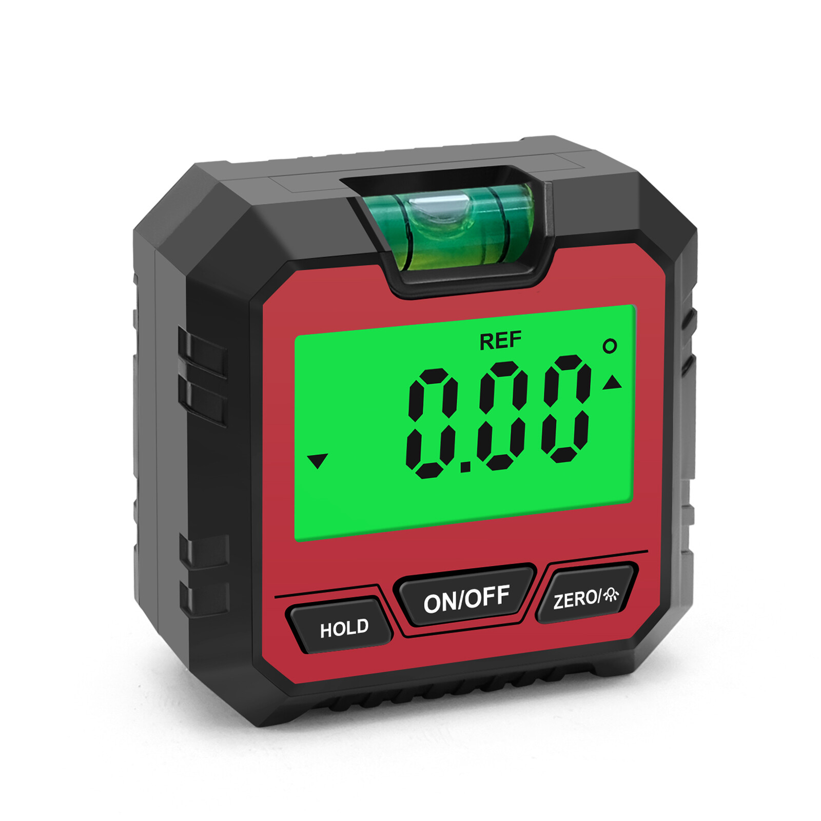 Mini Digital Inclinometer Protractor/Inclinometer/Level 3 IN 1 Angle Finder Angle Meter/Bevel Gauge 90° Gauge Digital Level Box for 4 x 90 Degree Measuring Range