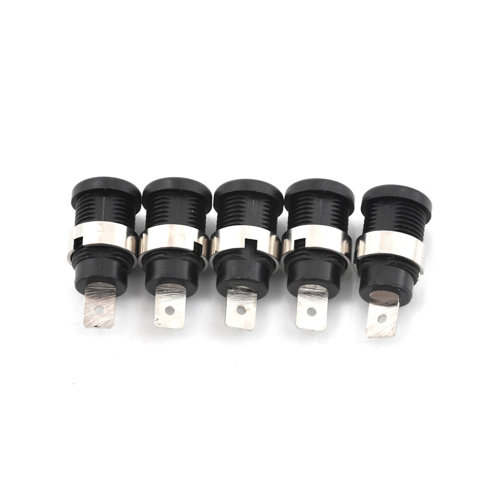 Fkend 10 Cái Đầu Cắm Giắc Cái Hình Quả Chuối 4Mm Chốt Gắn Bảng Điều Khiển