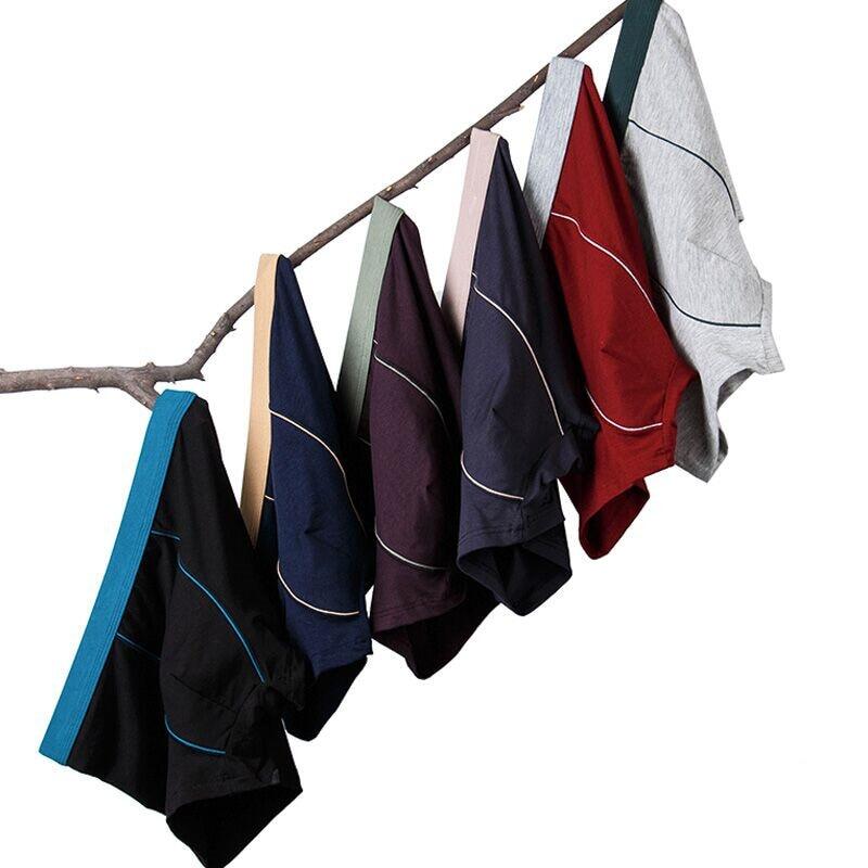 6ps pack 9xl big size male underwear breathable boxershorts men