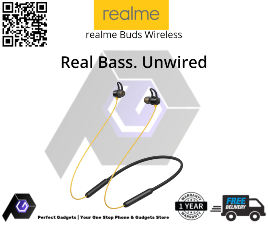 Realme buds wireless real bass unwired hot sale