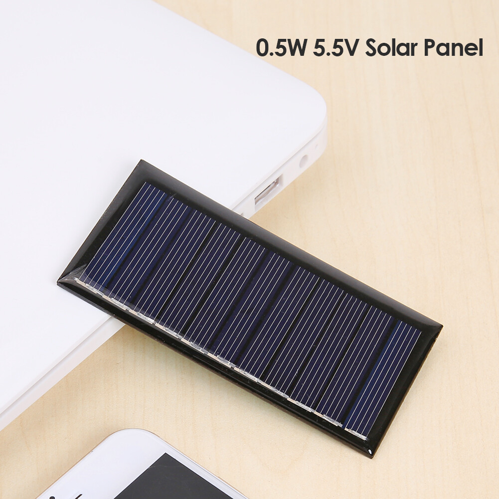 5.5V 90mA Solar Panel DIY Mini Solar Charger Cell System Polysilicon Board