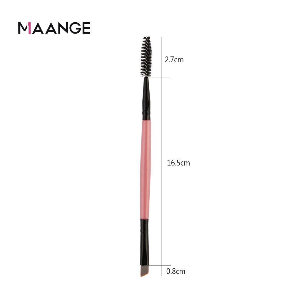 MAANGE DOUBLE EYEBROW BRUSH MAKEUP TOOL