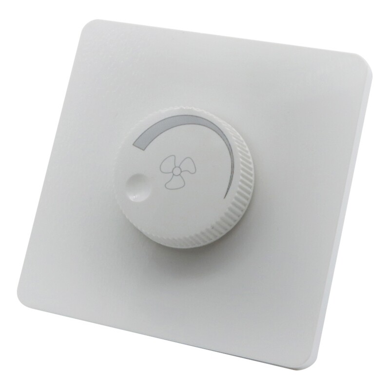 Universal Concealed Ceiling Fan Speed Controller Fan Speed Control Switch Stepless Speed Electric Fan Switch Square