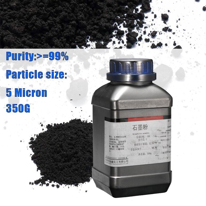 350g Military Grade Black Graphite Powder Ultra Fine 5 Micron 99.9% Non toxic New High Quality Graphite Powder For Lock Element Locksmith