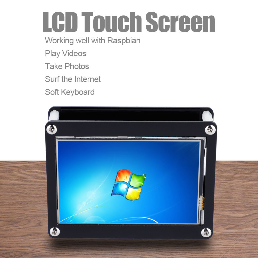 Mô-đun Màn Hình Cảm Ứng TFT LCD 4.0Inch, Bảng Hiển Thị 480X320 Cho Raspberry Pi 2/3