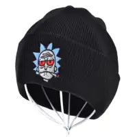 Anime Rick And Morty Beanie Winter Ski Unisex Cap Adjustable Warm Embroidered Hat Hip Hop Knit Beanies Lazada