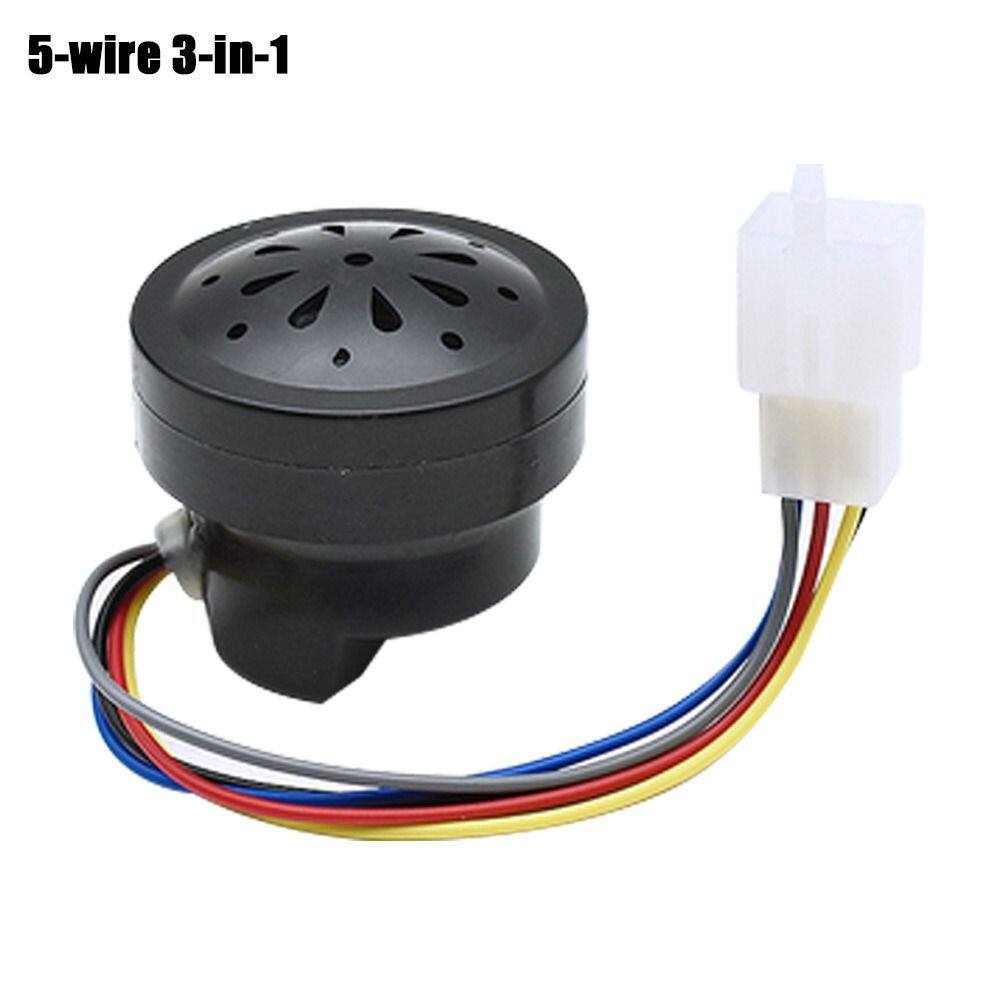 IIAURORA Parts Electric Bike Accessories 48V60V 3In1 4in1 Ebike Buzzer Horn Tricycle Horn