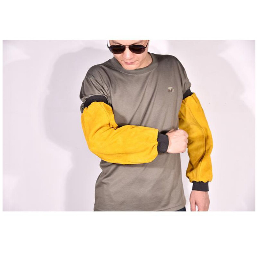 Baoblaze Flame-Resistant 19'' Long Welding Sleeves With Elastic Cuff Various New
