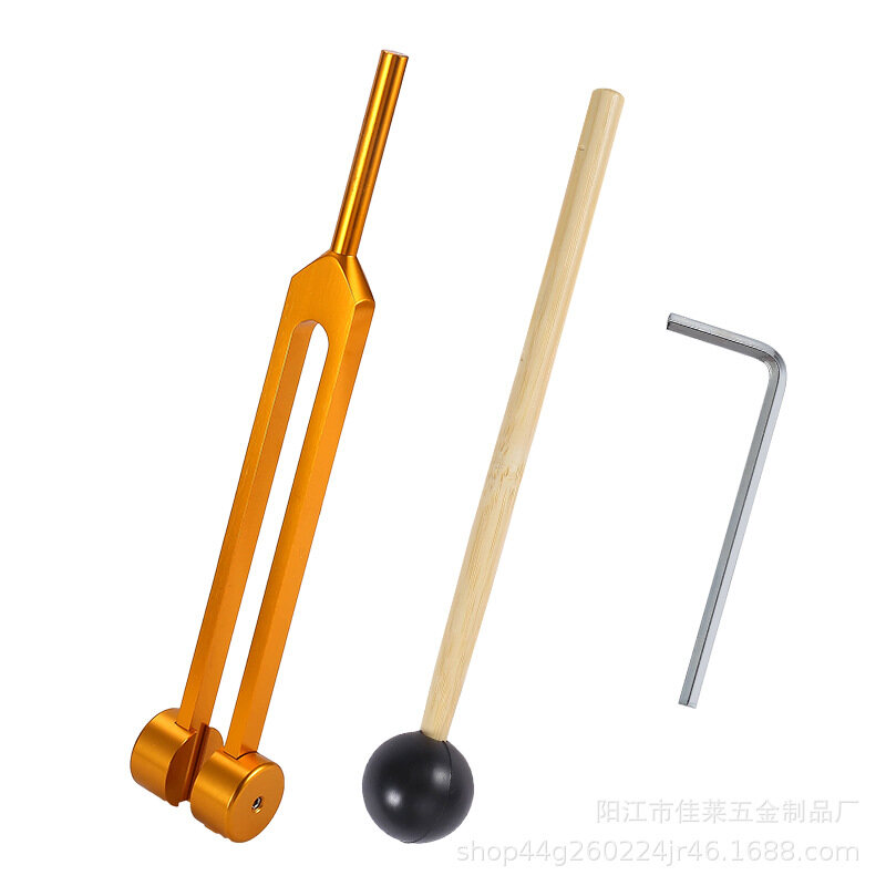 128 Hz Tuning Fork 128 Hz Tuning Fork Aluminum Alloy Instrument Musical Tuning Fork Kit Sound Healing Sound