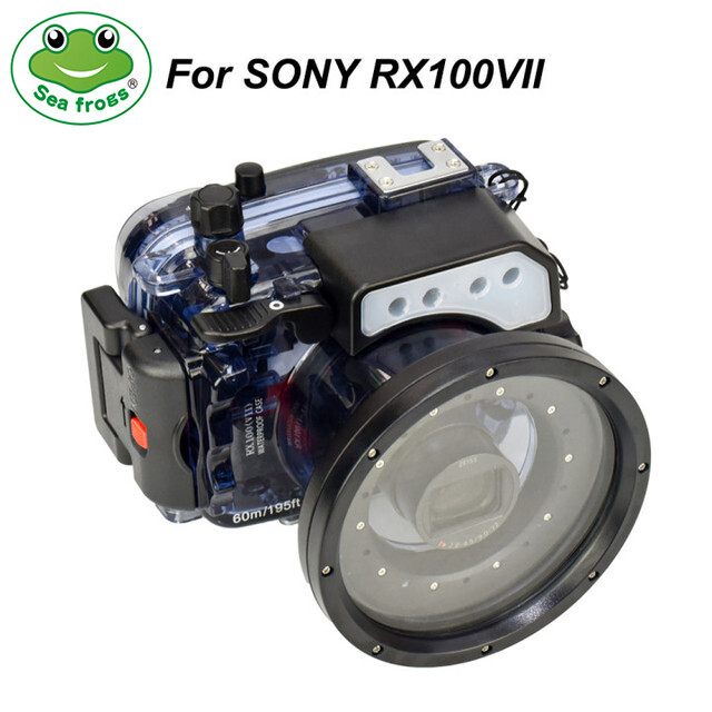 Seafrogs For Sony RX100 VII Mark Waterproof 60 Meters/195 FT