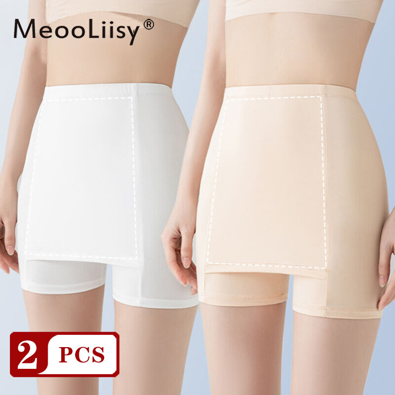 5 Pieces/Pack！」MeooLiisy Plus Size 5XL High Waist Ladies Panties