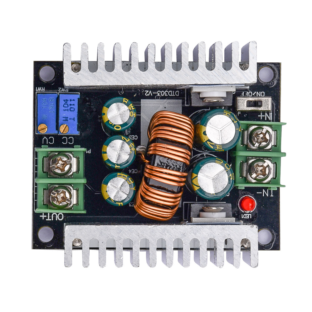diymore 300w/500w 20A dc-dc  converter buck step down constant current module led driver power step down voltage module electrolytic capacitor