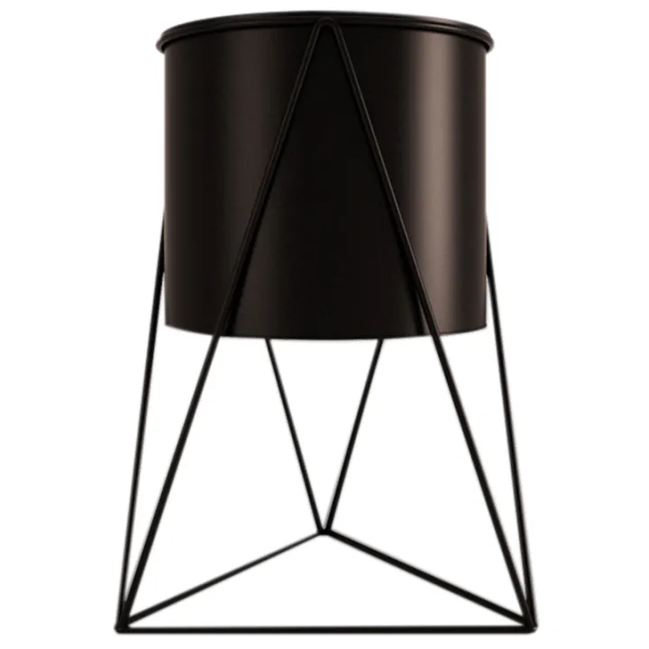 Geometric Metal Flower Pot Stand Durable Indoor Garden Plant Holder Display Planter Iron Flower Stand Gardening Supplies Lazada Indonesia