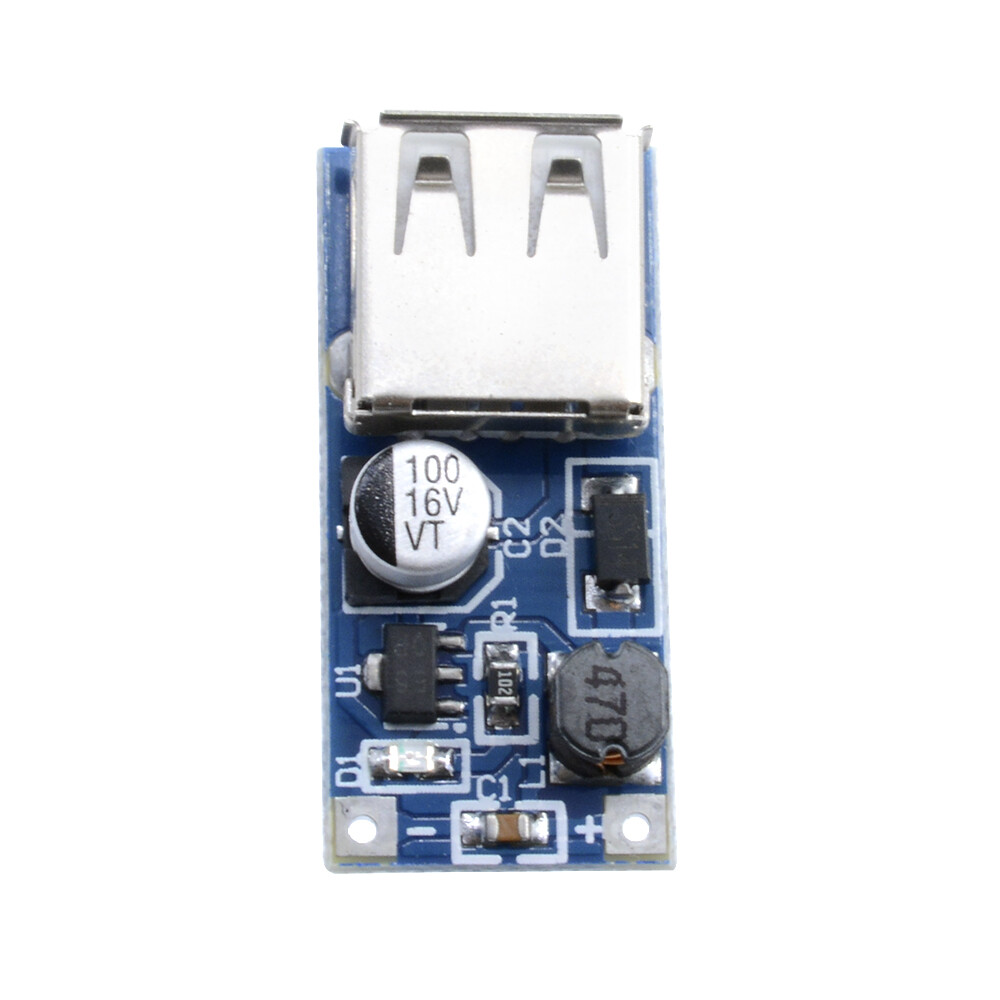 Aideepen Bo Mạch Tăng Tốc Màu Xanh Dương 0.9-5V, Mô Đun Tăng Cường Điện Thoại Di Động USB 0.9-5V Sang 5V