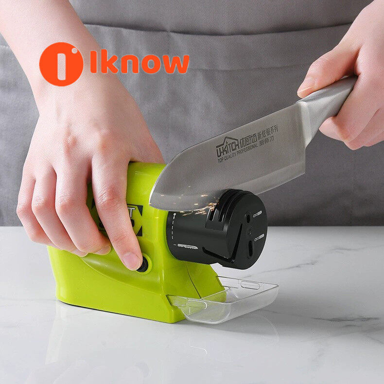 I know Professional Electric Sharpener Scissors Screwdriver Tool Kitchen Blade Sharp